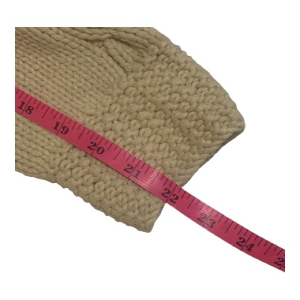 525 America Cream Chunky Knit Button Cardigan - Picture 13 of 13